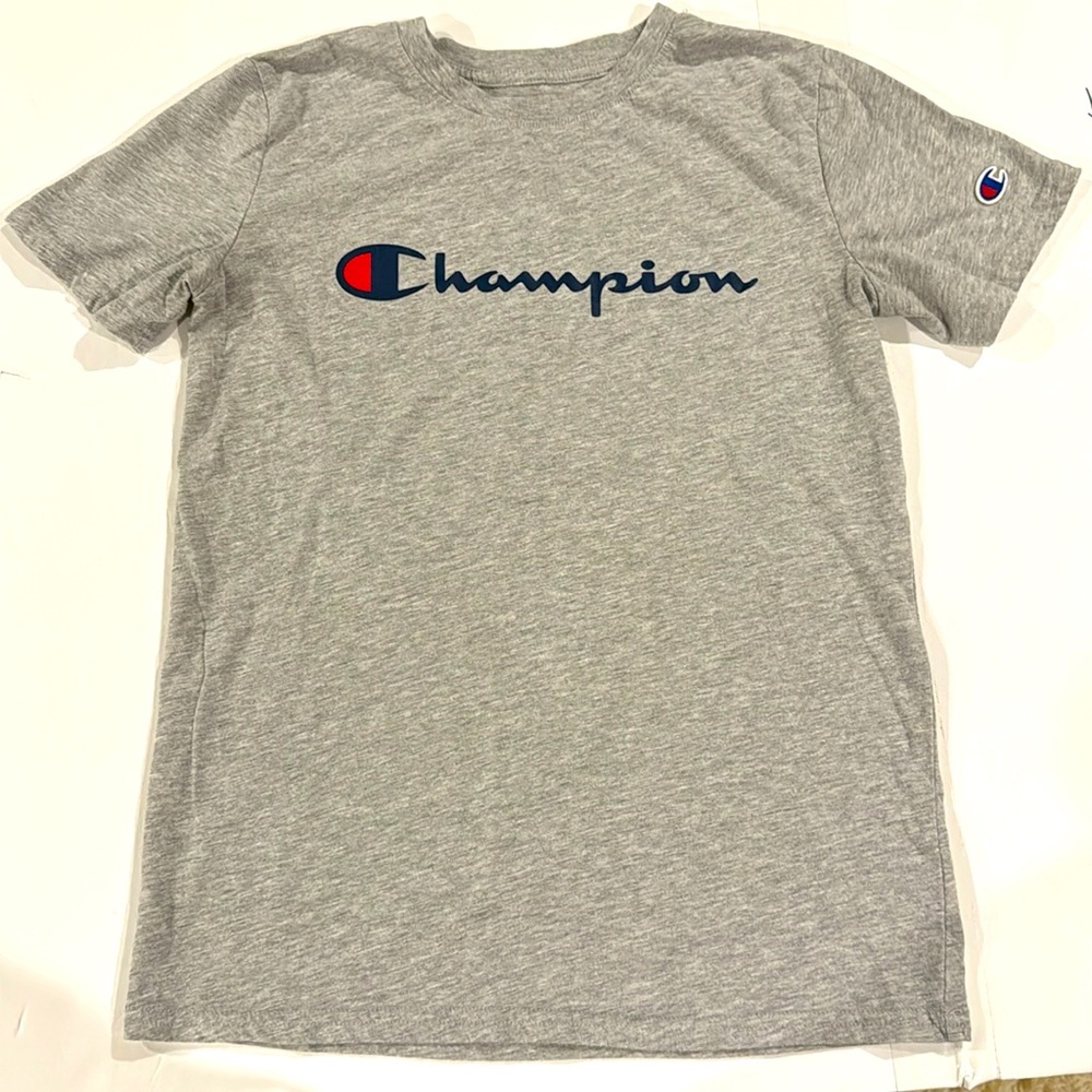 Champion Boys Short-Sleeve Tee, Large